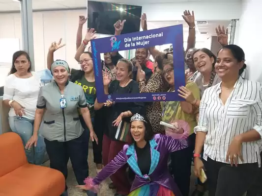 Jornada lúdica con funcionarias de la Gobernación por Día de la Mujer