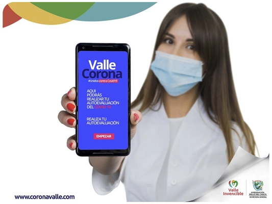 La Secretaría General invita a que la ciudadanía haga uso de la App ValleCorona