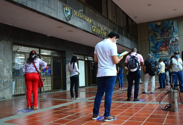 Como medida de bioseguridad con usuarios y trabajadores de la Gobernación, el palacio de San Francisco cerrará sus puertas 4 días