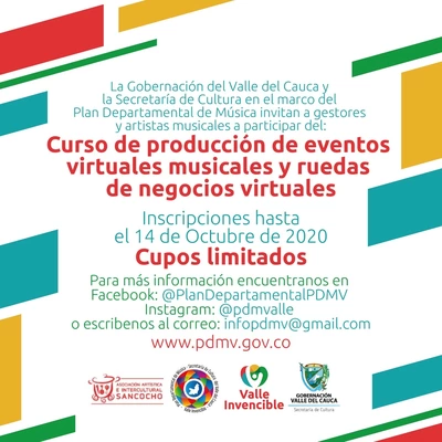 Plan Departamental de Música del Valle del Cauca realiza Taller en Formulación de proyectos musicales