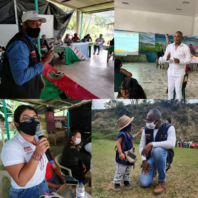 ETNIAS VALLE EN LOS TERRITORIOS ÉTNICOS  DURANTE EL MES DE OCTUBRE