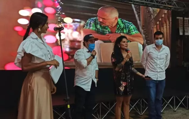 Mucho ritmo y salsa amenizaron el lanzamiento de  ‘Amparo Arrebato’ en las noches de Telepacífico