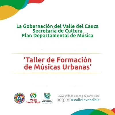 Inició Taller de Música Urbana, del Plan Departamental de Música del Valle 2021 para creadores y precursores de esta nueva tendencia musical