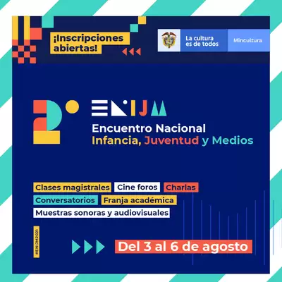 Ministerio de Cultura abre inscripciones para el II Encuentro Nacional de Infancia, Juventud y Medios