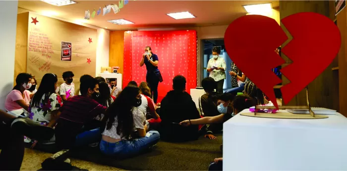 Centro de Interés ‘Corazones Rotos’, un espacio para leer y escribir de amor en la Biblioteca Departamental