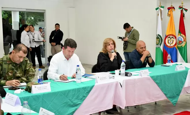 Gobernadora del Valle respaldó acciones de la Nación para fortalecer la seguridad en el Valle