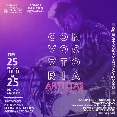 Participa de la Convocatoria para el Mercado Musical del Pacifico 2022