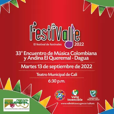 Cali disfrutará del ‘Encuentro de Música Colombiana y Andina El Queremal - Dagua’ a través de Festivalle