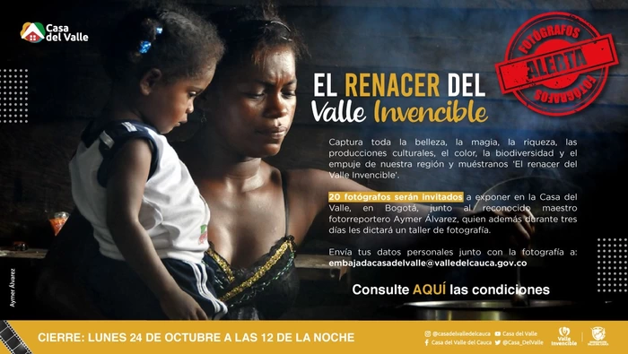 ¡Atención! fotógrafos aficionados, ya está abierta la convocatoria ‘El Renacer del Valle Invencible’