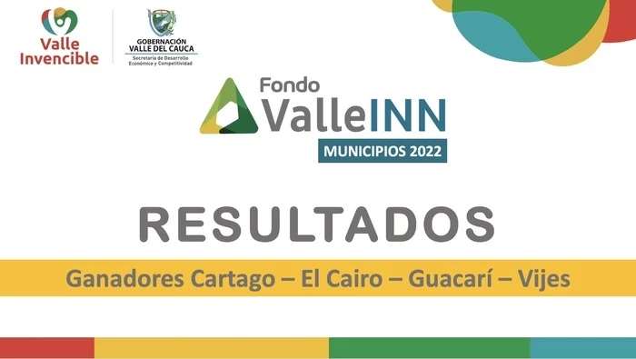 En Cartago, El Cairo, Guacarí y Vijes, 440 emprendedores ganaron la convocatoria de Valle INN Municipios