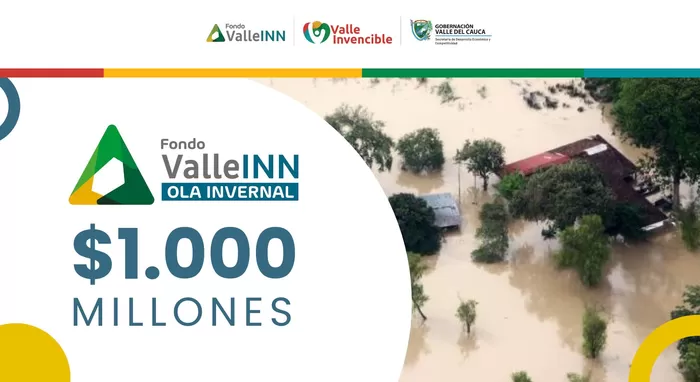 ¿Su emprendimiento se afectó con las lluvias? Así puede participar en Valle INN Ola Invernal