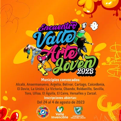 Se amplía la fecha de inscripción para participar de la Tercera Convocatoria ‘Valle Arte Joven’