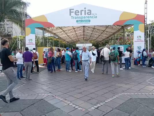 Vallecaucanos comprometidos con la veeduría ciudadana, protagonistas en la VIII Feria de la Transparencia