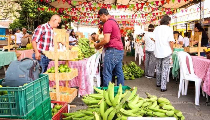 Los roldanillenses le dijeron sí al Gran Mercado Campesino organizado por la Gobernación