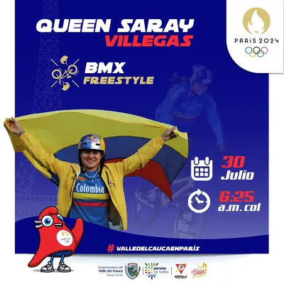 La ‘Queen’ del Valle en el BMX Freestyle está lista para su debut en la Plaza de la Concorde