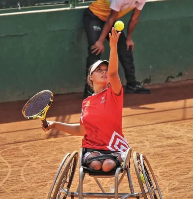 La tenista en silla de ruedas Zuleiny Rodríguez tendrá su debut soñado en los Juegos Paralímpicos